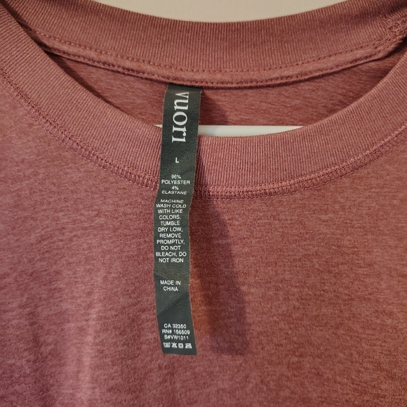 Vuori Dusty Rose T-Shirt - Picture 3 of 4